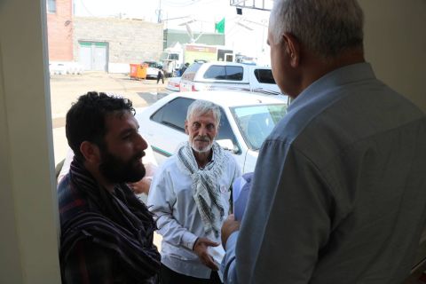 خدمات ابن سبیل کمیته امداد ایلام به زائران در راه مانده در مرز مهران