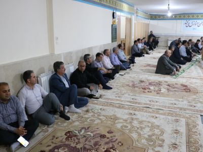 برگزاری آیین سوگواری نخستین روز  ماه محرم در اداره کل کمیته امداد استان ایلام