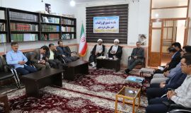 نشست شورای زکات شهرستان دره شهر